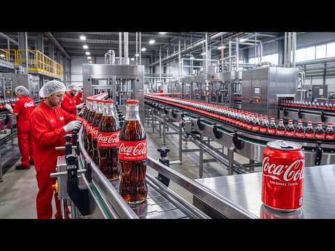 Inside a Coca-Cola Factory: How Millions of Bottles Are Made Every Day 🥤🏭