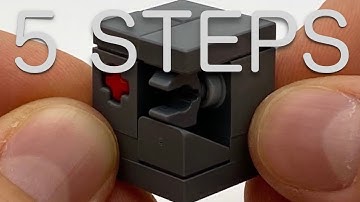 How to Build a Simple Mini LEGO Puzzle Box (5 Steps) | Easy Tutorial