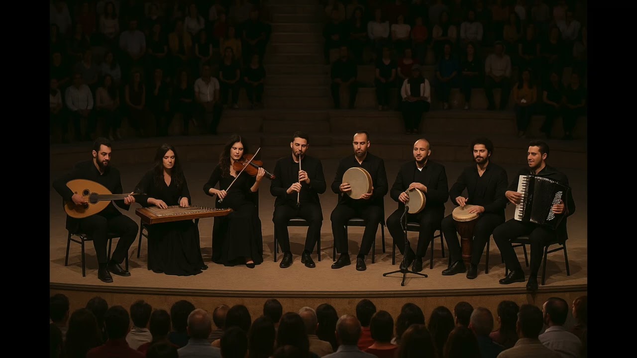 Oriental Harmony – Soulful & Happy Classical Dialogue of Nay, Kanun, Oud, Violin & Percussion