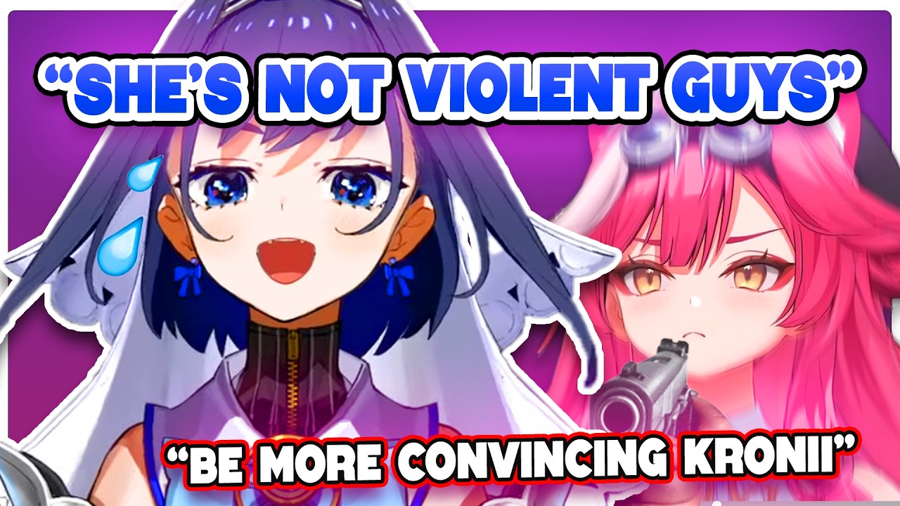 Raora Is Totally Not Forcing Kronii to Say This…