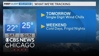 Single-digit wind chills on Friday in Chicago