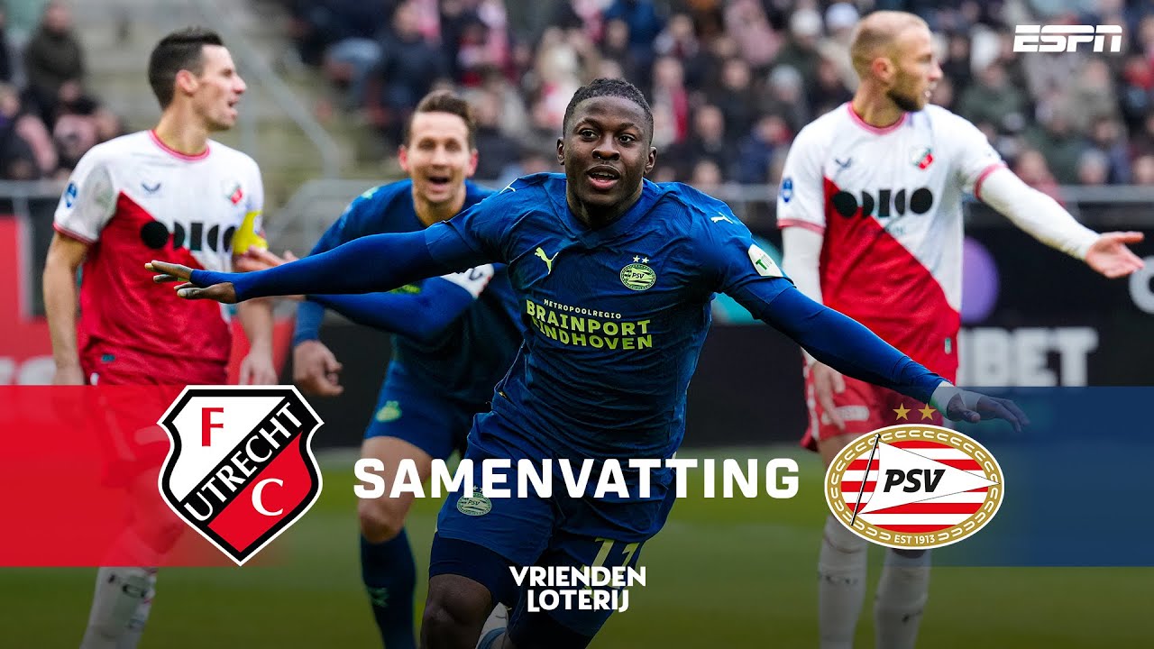 VROEGE VOORSPRONG PSV in jacht op ZEGERECORD Eredivisie! ⚡️| Samenvatting FC Utrecht - PSV