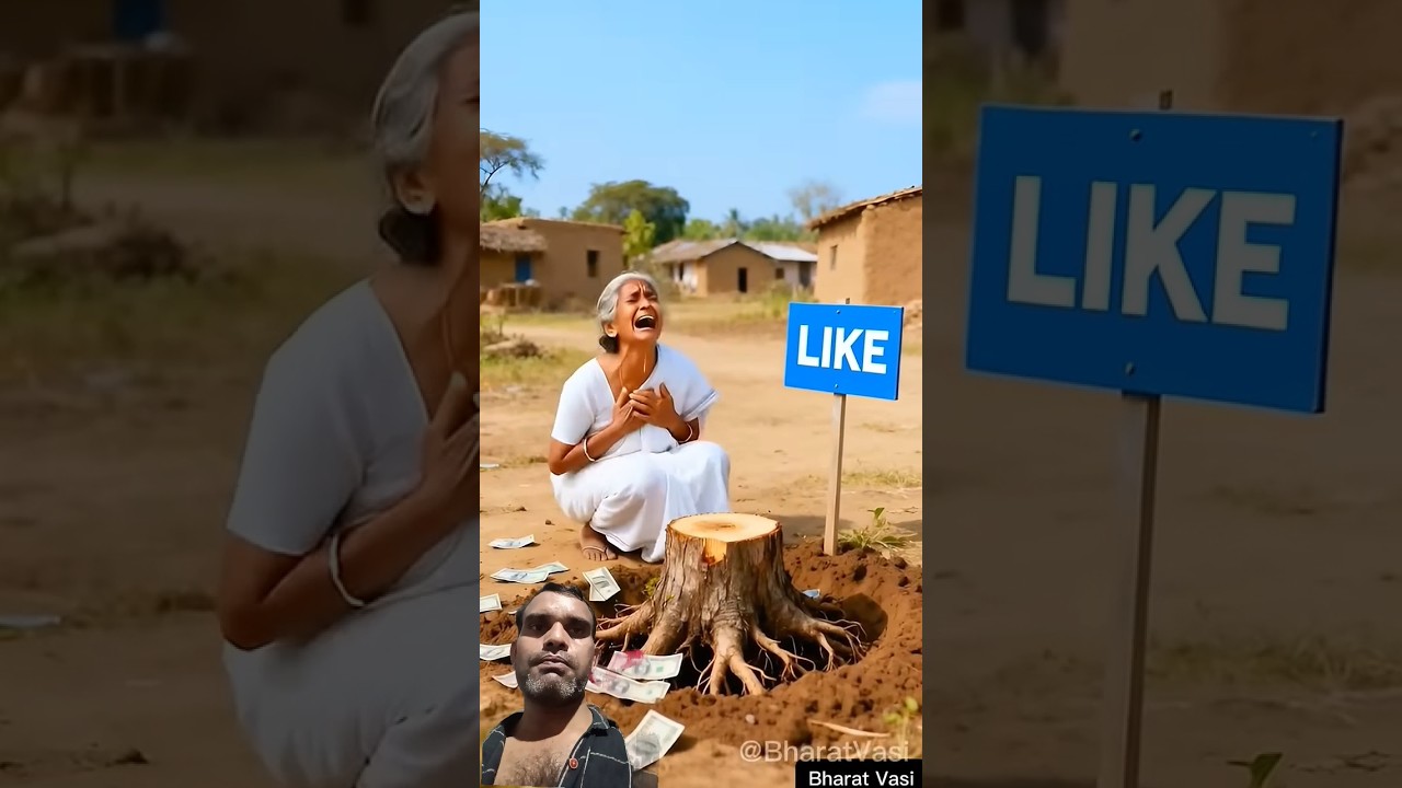 Old Grandma hard work turns a plant into a Money tree #shorts #grandma