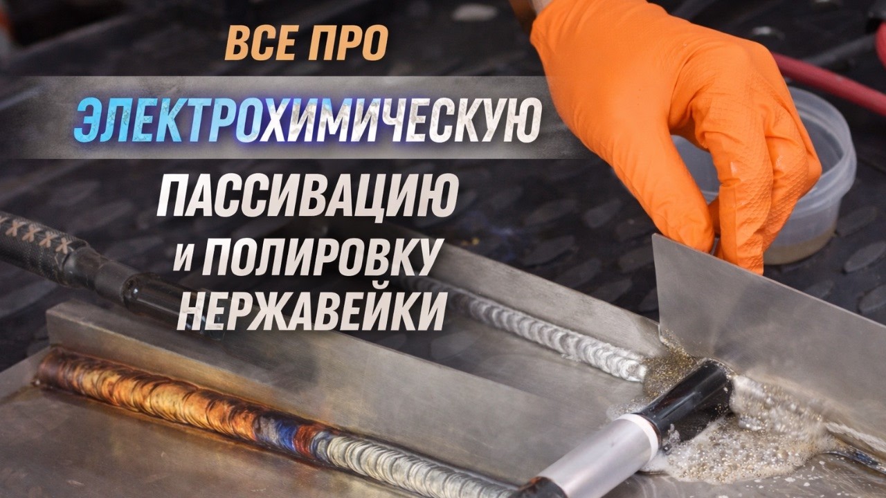 Как правильно делать электрохимическую очистку и пассивацию и полировку швов на нержавейке.