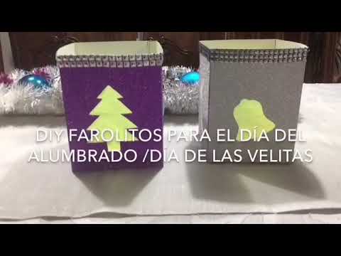 DIY FAROLES PARA DE LAS VELITAS /súper fácil hacer YouTube