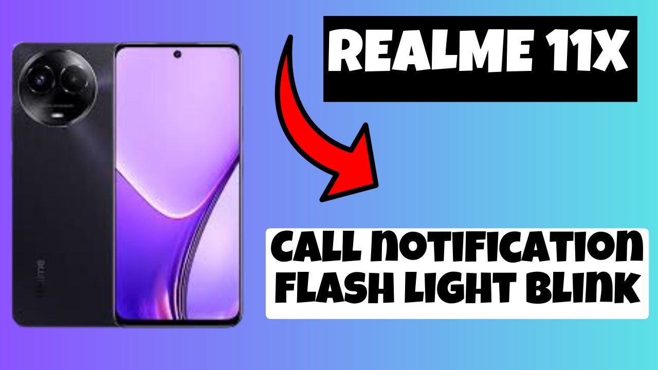 Realme 11x: мигание индикатора уведомлений о вызовах || Как использовать настройки уведомлений о ...
