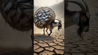 Hungry Girl And Loyal Pet Goat Story