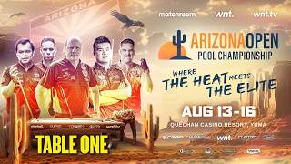 Live: Arizona Open Pool Championship | Table 1 | Matchroom X Talksport | 14-aug-26