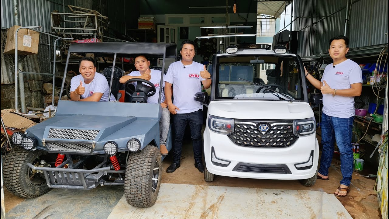 Видеоблог Creative Channel — мастер-класс по созданию мини-джипа Gokart от моего брата