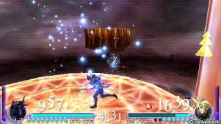 Final Fantasy DIssidia Cecil Harvey vs Cloud