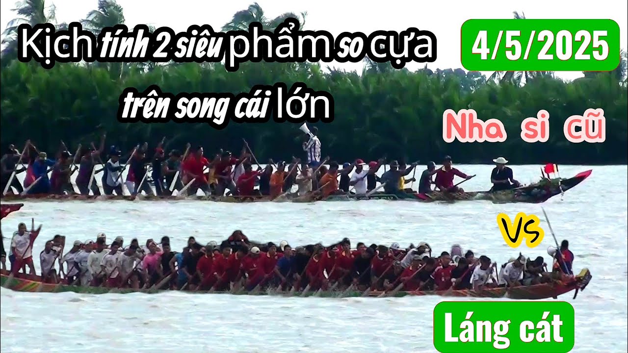 Kịch tính 2 siêu phẩm độc mộc so kè với nhau trên song cái lớn ngày  4/11/2025#ghengo #docmoc 