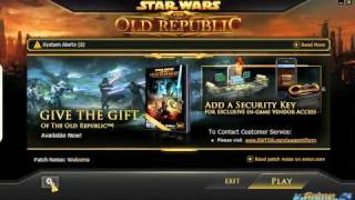 How to access SWTOR Public Test Server