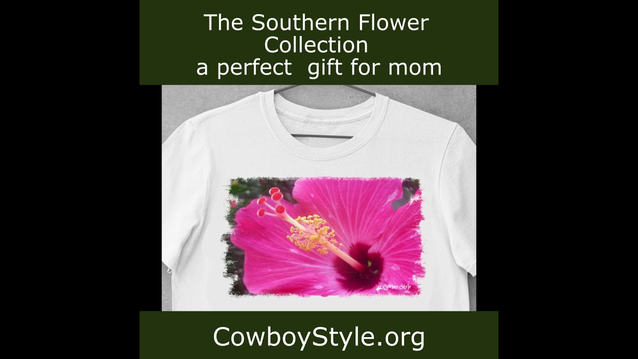CowboyStyle.org - The Southern Flower collection by artist Kim Milt.