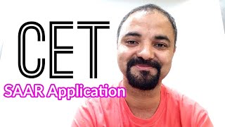 CET CAP Round. SAAR Application
