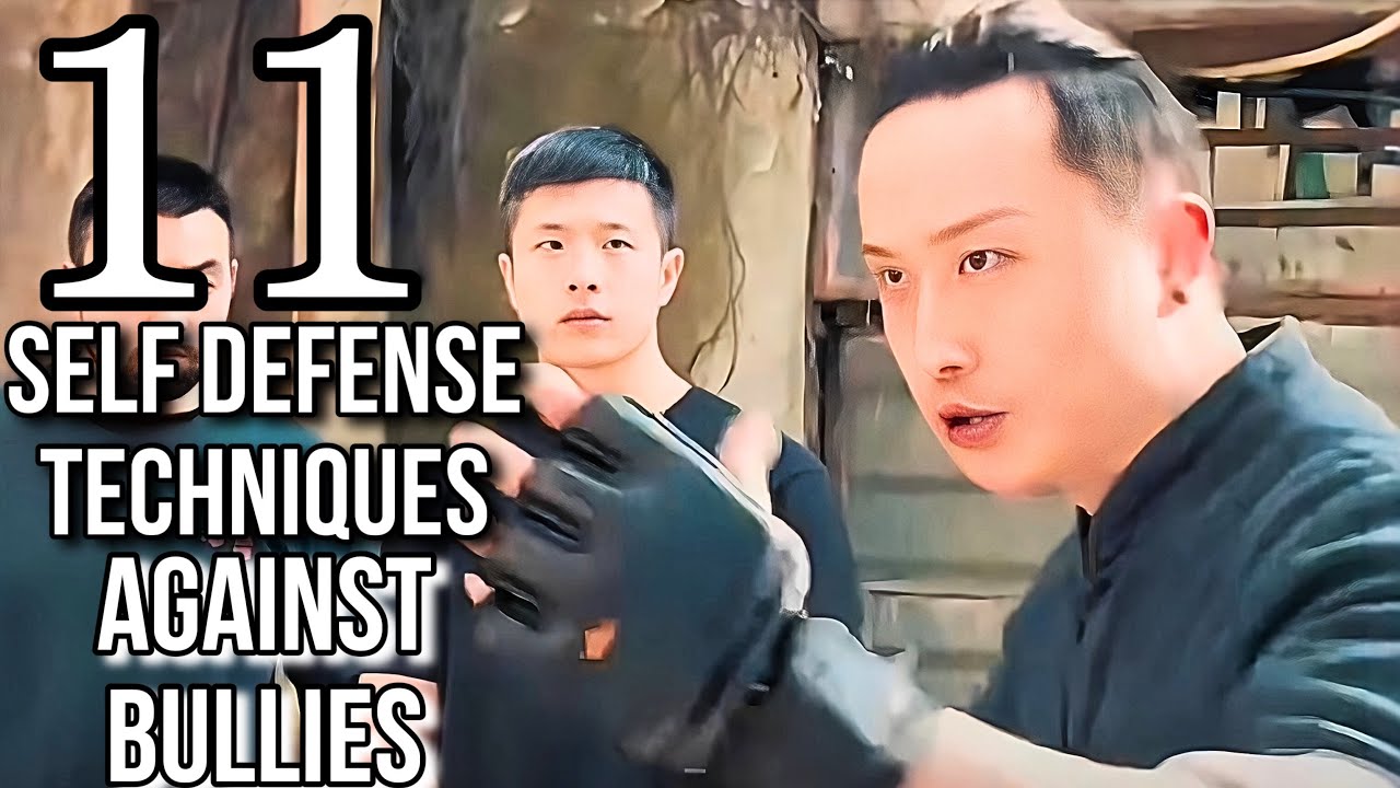 11 Wing Chun Self Defense Techniques AGAINST BULLIES 🥷 - YouTube