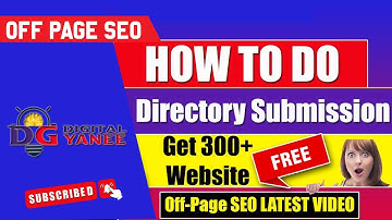 Directory Submission in SEO | How to do Directory Submission   #directorysubmission #seocourse