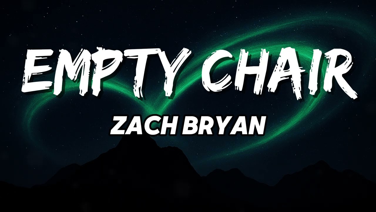 Zach Bryan - Empty Chair (NEW SONG 2025) - COVER REMIX | Country Music, Americana (LYRICS)