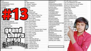 Gta San Andreas 5 Best Cheat Codes 100% Working (2022) || gta cheats gta || shakirgaming  13