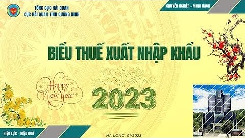 CHIA SẺ LINK TẢI FILE EXCEL BIỂU THUẾ XUẤT NHẬP KHẨU 2023.