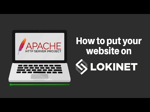 Guide: How to put your website on Lokinet (Apache)