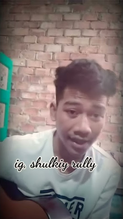 aduh mamae ada gadis baju merah (story wa cover gitar shulkiy rully) TikTok