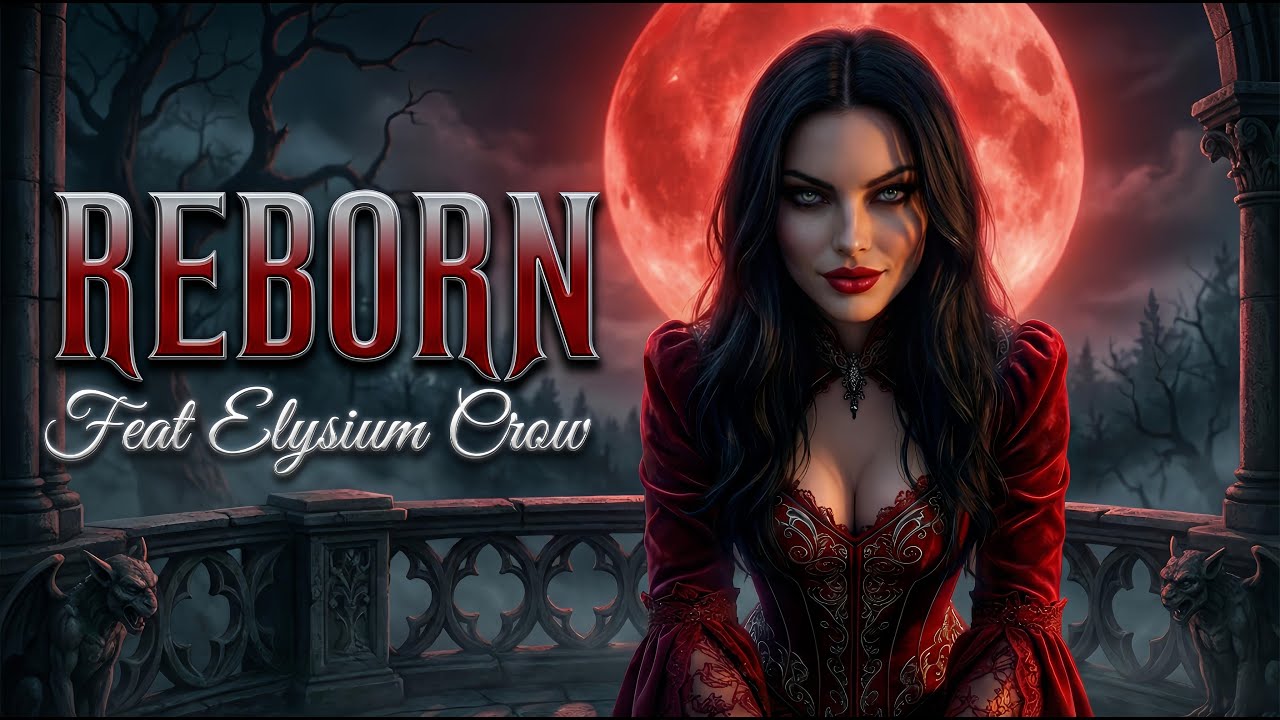 Reborn Feat Elysium Crow | A Fate Forged in Darkness | Gothic Rock Ballad