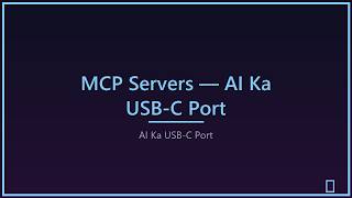 MCP Servers Explained 🚀 | The Future of AI Agents? #ai #developers #mcp