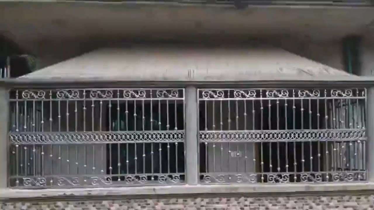 Stainless steel Top 50 grill design for house grill image SS