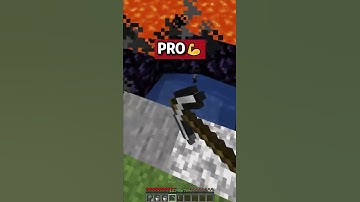 Build Nether Portal Noob VS Pro VS Hacker😂💪😎 #shorts