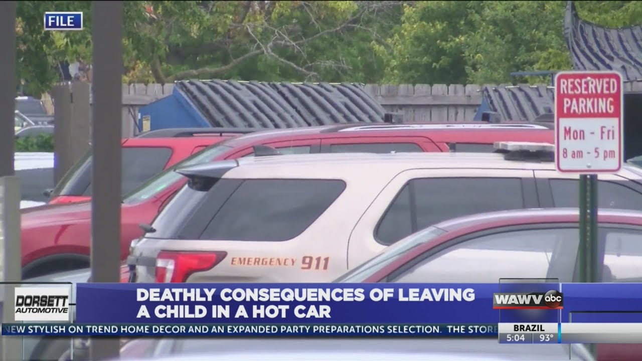 Police stress deathly consequences of leaving children in hot cars ...