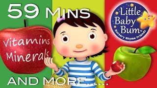 Apple песни | Плюс много больше потешки | 59 минут Компиляция из LittleBabyBum!