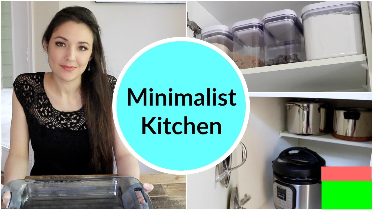 Minimalist Kitchen Organization YouTube