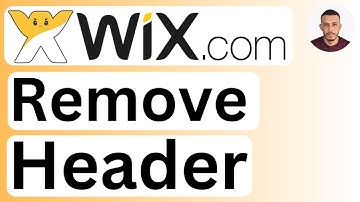How to Remove Header in Wix Website