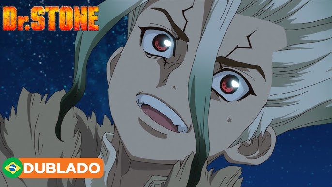 Crunchyroll.pt - Uma cirurgia no mundo de pedra 😱 ⠀⠀⠀⠀⠀⠀⠀⠀ ~✨ Anime: Dr.  STONE (2ª Temporada) - disponível também com dublagem em português