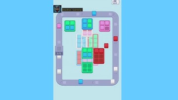 Color Cube Match Level 6. Walkthrough Gameplay 