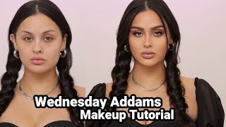 Soft Goth Wednesday Addams Makeup Tutorial l Christen Dominique