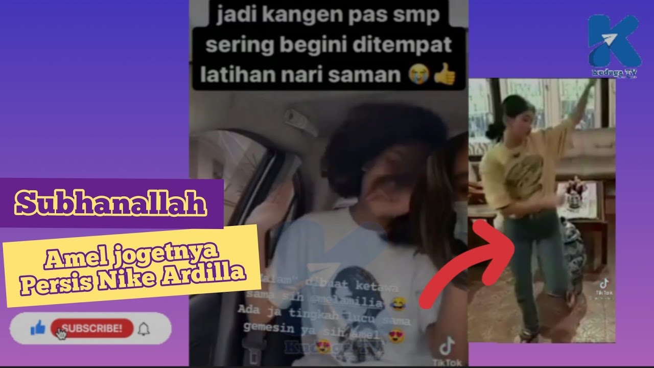 SUBHANALLAH, AMEL JOGETNYA PERSIS ALMARHUMAH NIKE ARDILLA