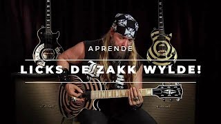 Licks de Zakk Wylde que TIENES QUE aprender  | Lección de guitarra eléctrica