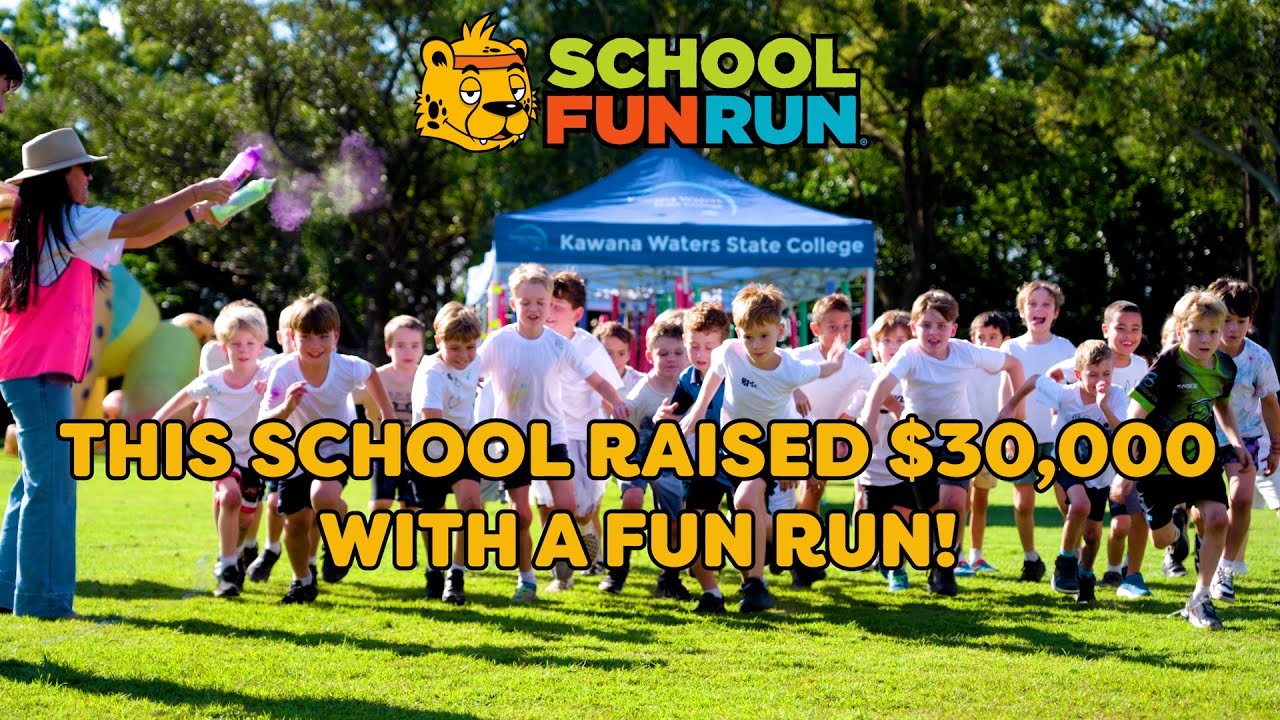 Kawana Waters State College Raises $30,000 with Colour Fun Run | School Fun Run