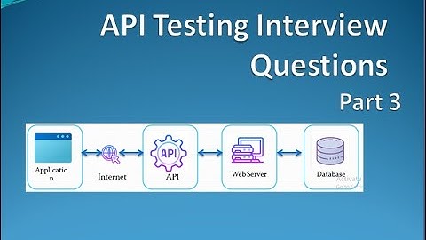 API Testing Interview Questions and Answers by Professional - Part 3 || API and WebService