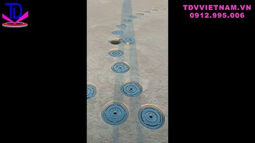 Lắp Đặt Đèn Âm Nước Bánh Xe Cho Đài Phun Nước Âm Sàn | TDV Việt Nam