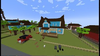 hello neighbor act 1 in minecraft screenshot 4