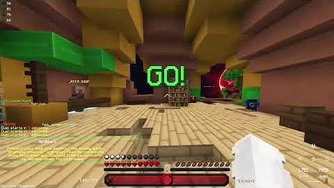 Destroying Bedlessnoob in a Bedwars 1v1 infront of 450 people
