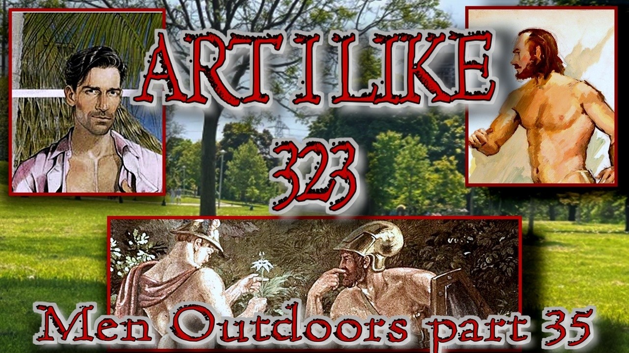 Art Collection: Men Outdoors Series