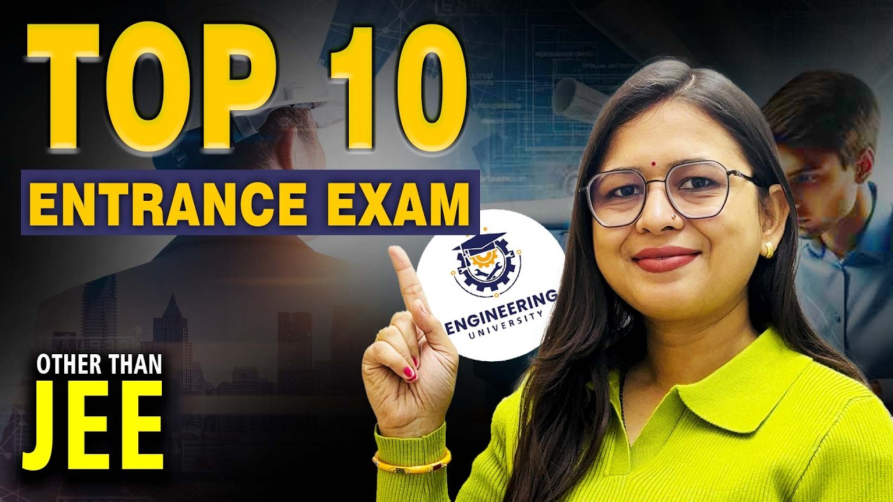 JEE is NOT the Only Way! Top 10 Engineering Exams for 2026 | Complete Roadmap: Engineering