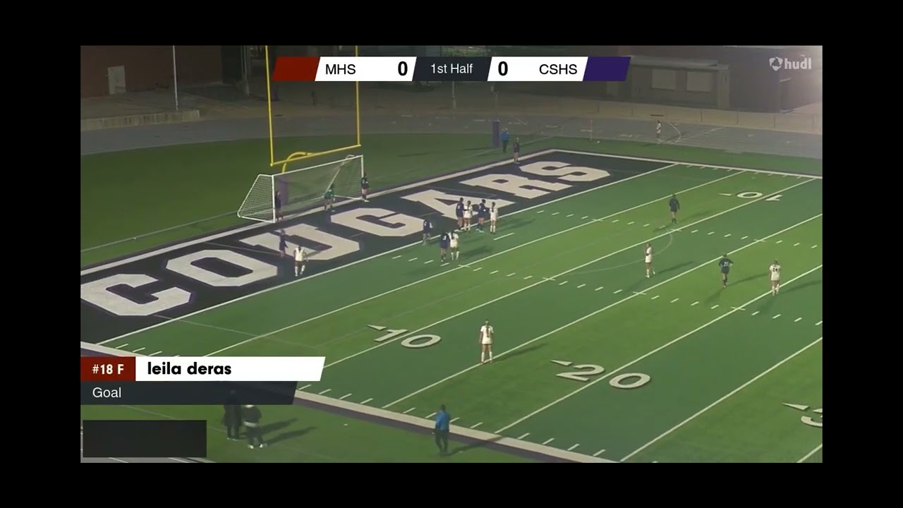 12/2025 vs College Station HS (midfield & forward) 