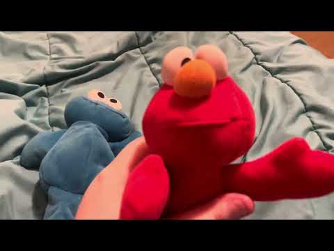 Elmo and Cookie Monster Tyco Plush Toy Overview
