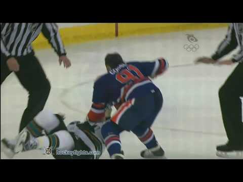 Scott Nichol vs Mike Comrie Mar 21, 2010 - Sportsn...