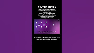 Converleon does it in 2 clicks #group2 #mov #mp4 #video #audio #macapps
