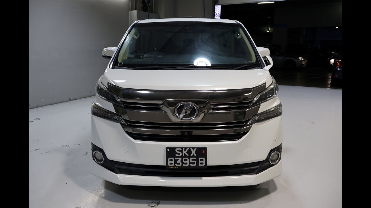 TOYOTA VELLFIRE YOM2015 SKX8395B